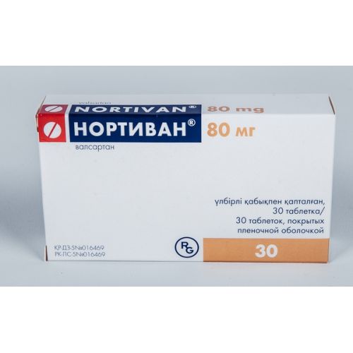 Nortivan® 30s 80 mg film-coated tablets