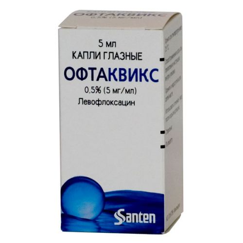 Oftakviks 5 mg / ml 5 ml of eye drops
