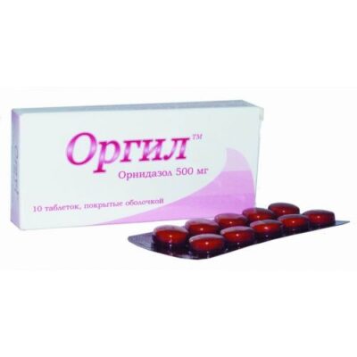 Orgil 10s ™ 500 mg coated tablets