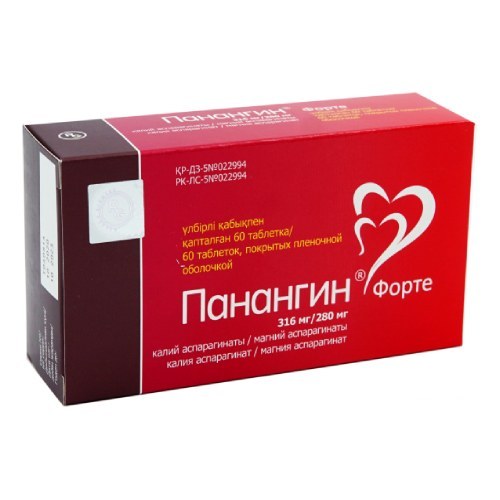 Panangin® Forte 316 mg/280 mg (60 film-coated tablets)