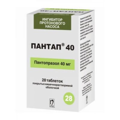 Pantap 28's 40 mg coated tablets