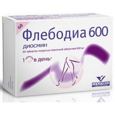 Phlebodia 60s 600 mg film-coated tablets