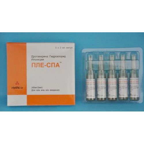Ple-spa 40 mg / 2 ml 5's solution for injection in ampoules