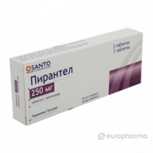 Pyrantel 250 mg (3 tablets)