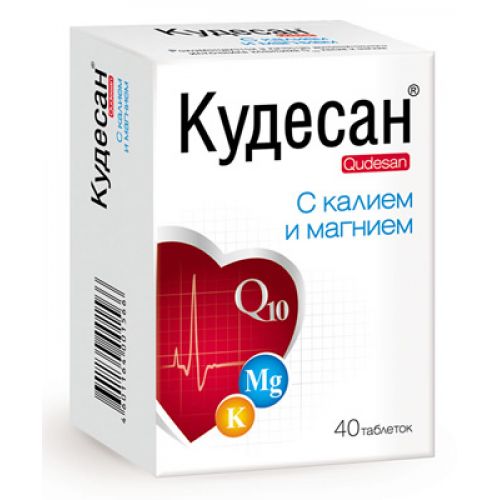 Qudesan with K and Mg (40 tablets)