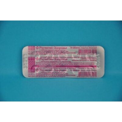 Raunatin 10s 2 mg coated tablets