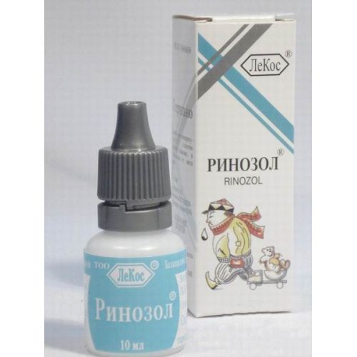 Rinozol 10ml nasal drops childrens