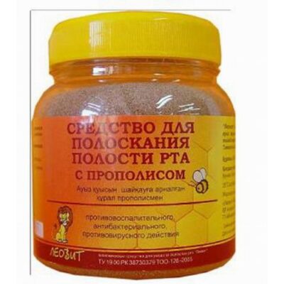 Rinse with 250g of propolis