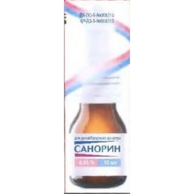 Sanorin 0.05% 10 ml nasal drops