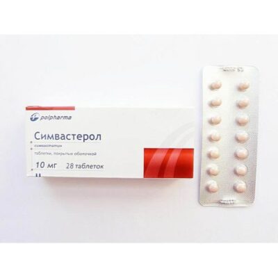 Simvasterol 28's 10 mg coated tablets