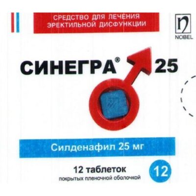 Sinegra® 12s 25 mg coated tablets