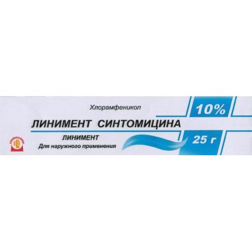 Sintomitsina 10% 25g in tube liniment
