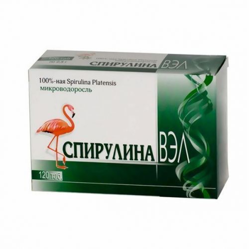 Spirulina-VEE 120s 500 mg tablets