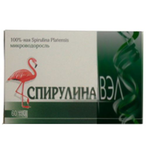 Spirulina-VEE 60s 500 mg tablets