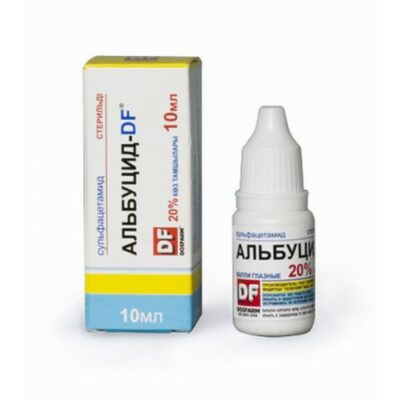 Sulfatsil sodium (Albucidum-DF®) 20% 10 ml of eye drops