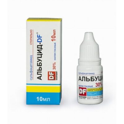 Sulfatsil sodium (Albucidum-DF®) 30% 10 ml of eye drops