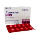 TRICHOPOLUM (Metronidazole) 500 mg, 10 vaginal tablets