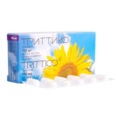 TRITTICO (Trazodone) 150 mg, 20 tablets