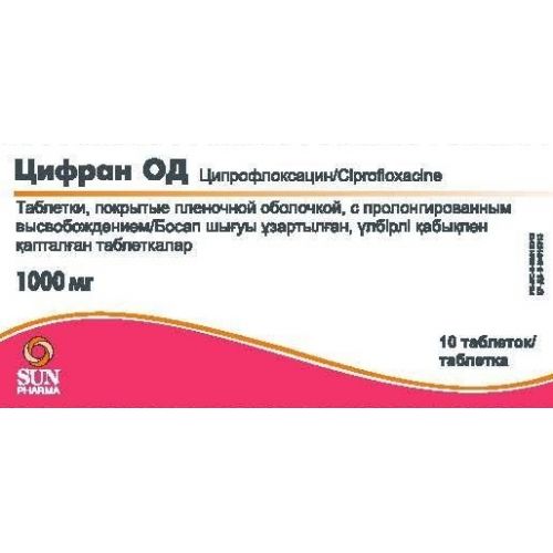 TSifran 1000 mg OD tablets coated film 10s