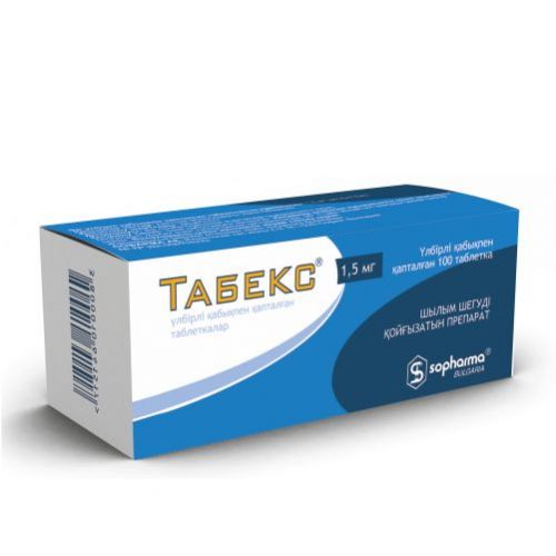 Tabex 100s 1.5 mg coated tablets