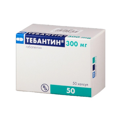 Tebantin® (Gabapentin) 300 mg, 50 capsules