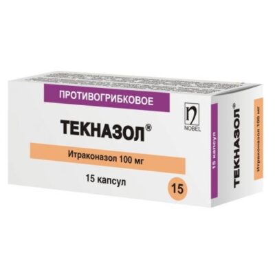 Teknazol 15's 100 mg capsule