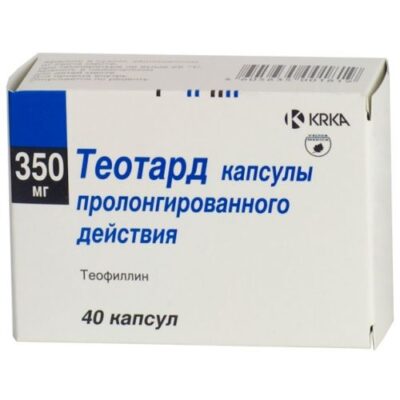 Teotard 40s 350 mg capsules retard