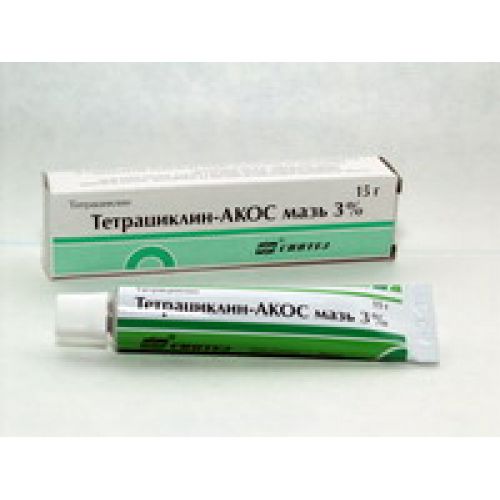 Tetracycline-Akos 3% 15g ointment tube