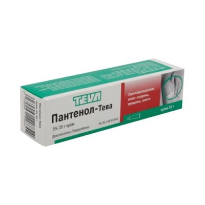 Teva-Panthenol 35g of 5% cream for topical use