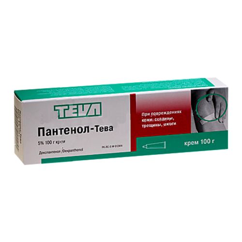 Teva-Panthenol 5% 100g of a cream for topical use