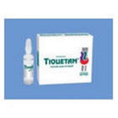 Tiocetam 10s 10 ml solution for injection in ampoules