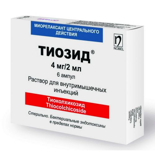 Tiozid 4 mg / 2 ml injection 6's