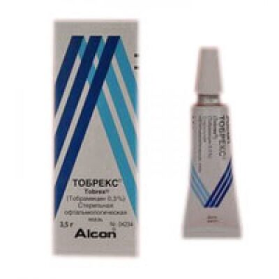 Tobrex 0.3% 3.5g ophthalmic ointment