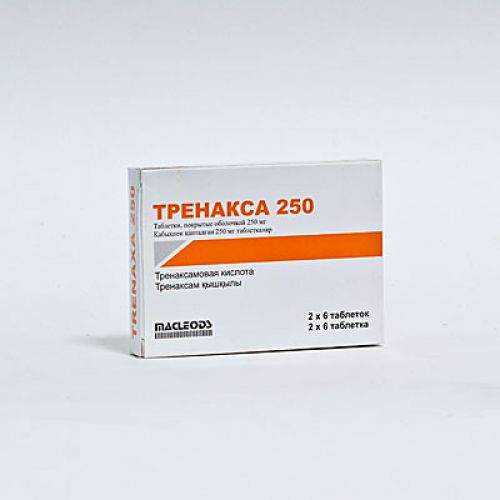 Trenaksa 12s 250 mg coated tablets