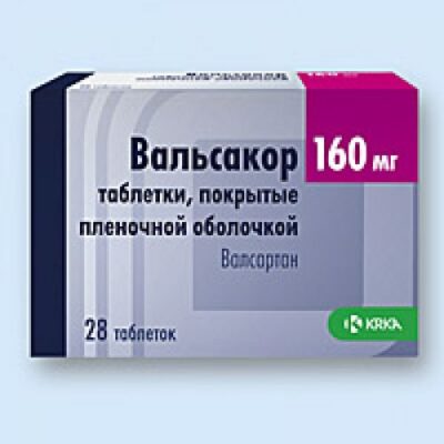 Valsakor® 28's 160 mg film-coated tablets