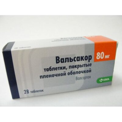 Valsakor® 28's 80 mg film-coated tablets