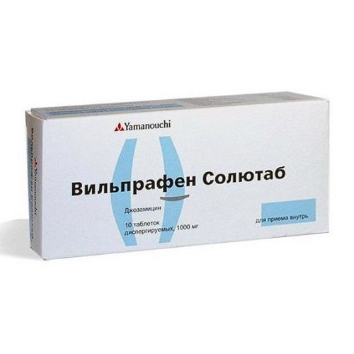 Vilprafen Soljutab 1000 mg 10s dispersing tablets