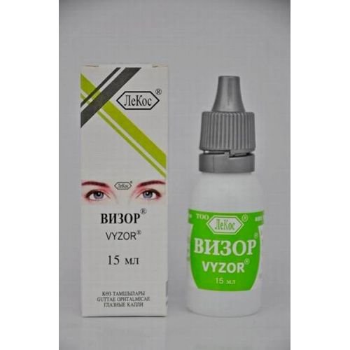 Visor 15 ml of eye drops