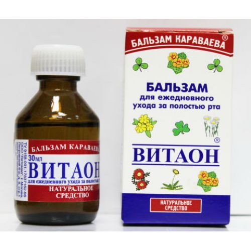 Vitaon (Karavayeva Balm) 30 ml of balm for oral