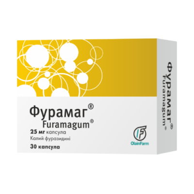 Furamag® (Furamagum, Furazidinum) 25 mg, 30 caps